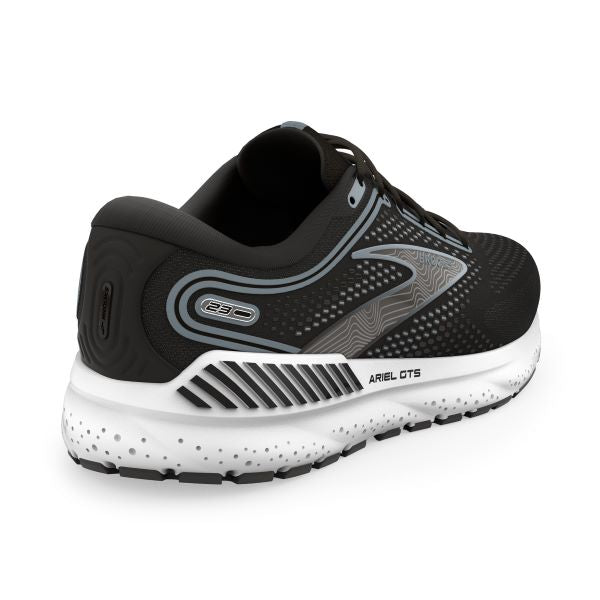 Brooks Black/Grey/White Ariel GTS 23 Women's Road Running Shoes 120390-090