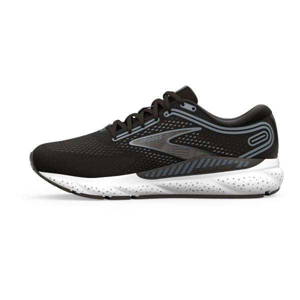 Brooks Black/Grey/White Ariel GTS 23 Women's Road Running Shoes 120390-090