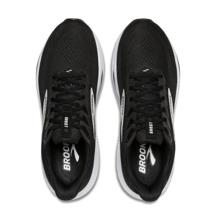 Brooks Black/Grey/White Ghost 17 Men's Running Shoes 110442-090