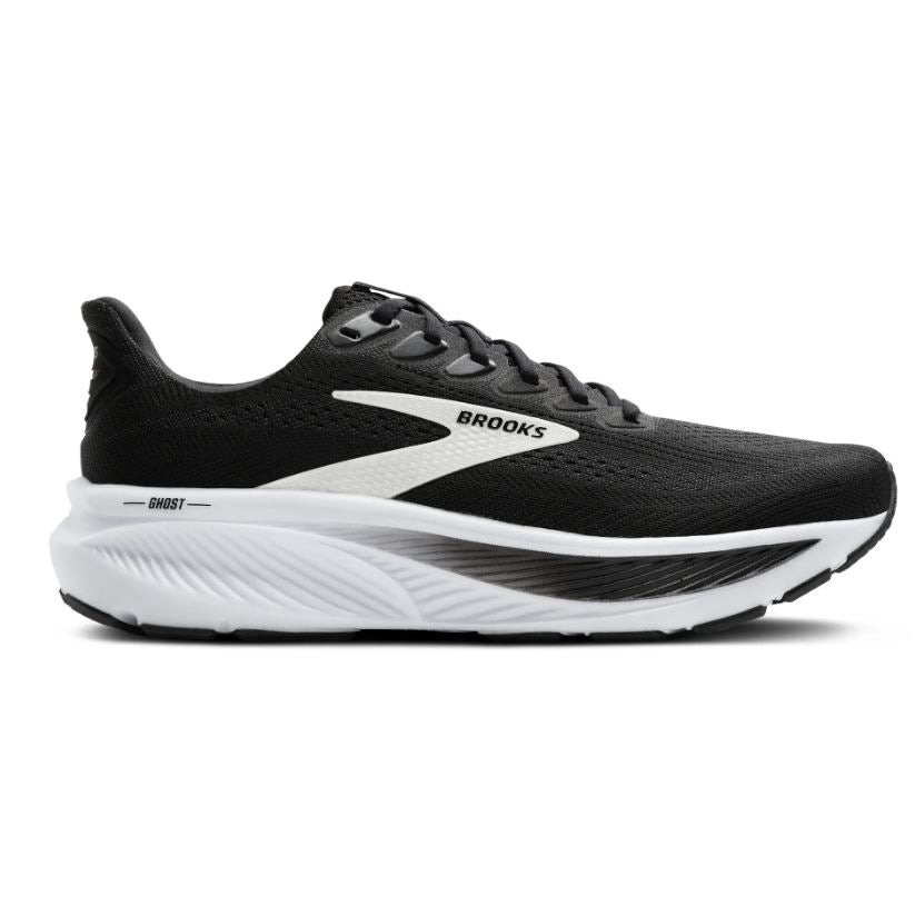 Brooks Black/Grey/White Ghost 17 Women's Running Shoes 120431-090