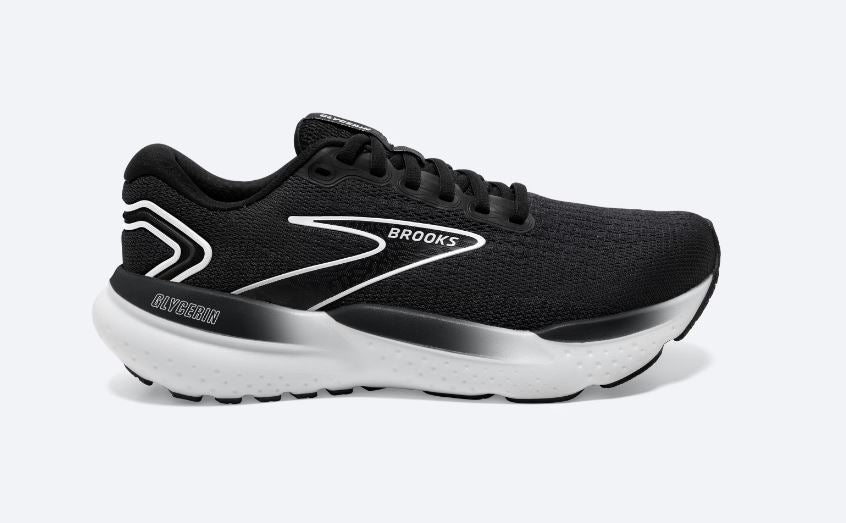 Brooks Black/Grey/White Glycerin 21 Women's Road Running Shoes 120408-090