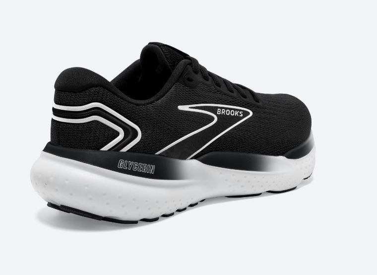 Brooks Black/Grey/White Glycerin 21 Women's Road Running Shoes 120408-090