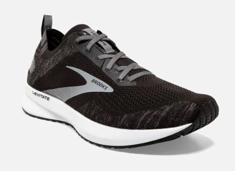 Brooks Black Levitate 4 Mens Road Running Shoes 110345