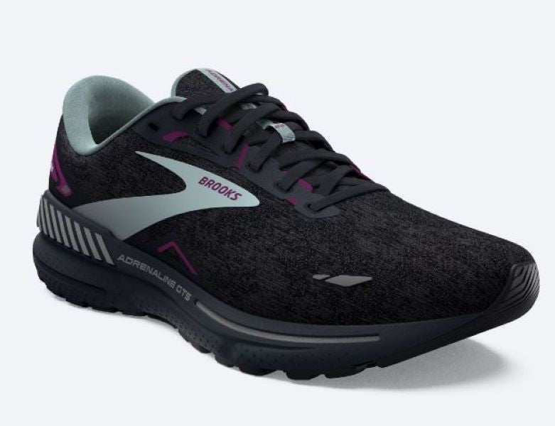 Brooks Black/Light Blue/Purple Adrenaline GTS23 Women's Road Running Shoes 120381-072