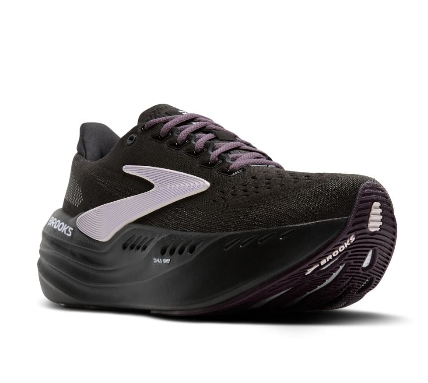Brooks Black/Orchid Ice/Grey Ghost Max Women's Road Running Shoes 120436-067