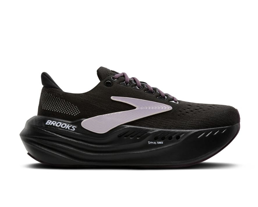 Brooks Black/Orchid Ice/Grey Ghost Max Women's Road Running Shoes 120436-067