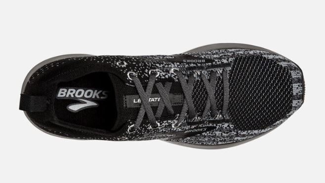 Brooks Black/Silver Levitate 3 Womens Road Running Shoes 120300
