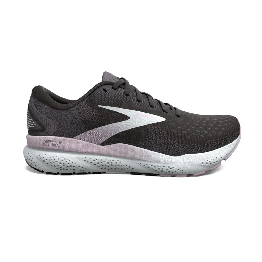 Brooks Black/White/Orchid Ice Ghost 16 Women's Running Shoes 120407-077