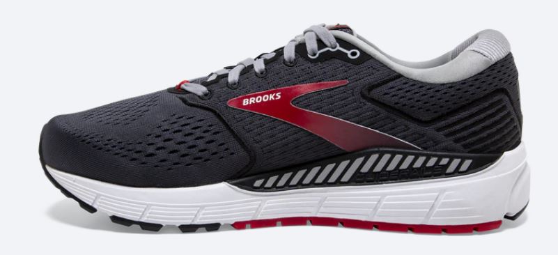 Brooks Blackened Pearl With Black And Red Beast 20 Mens Road Running Shoes 110327-019