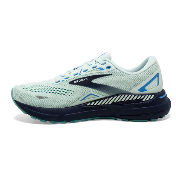 Brooks Blue Glass/Nile Blue/Marina Adrenaline GTS 23 Women's Road Running Shoes 120381-471
