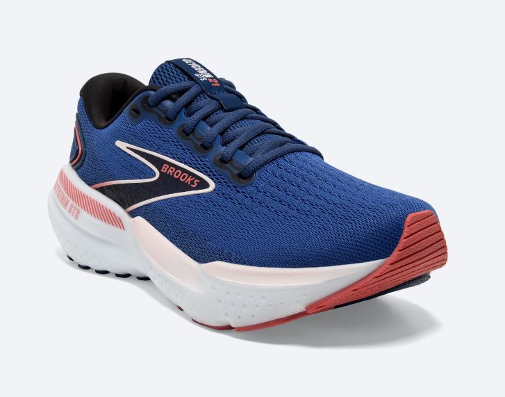 Brooks Blue/Icy Pink/Rose Glycerin GTS 21 Women's Road Running Shoes 120409-496