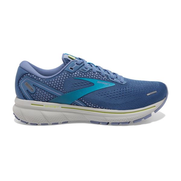 Brooks Blue/Ocean/Oyster Ghost 14 Womens Athletic Shoes 120356-456