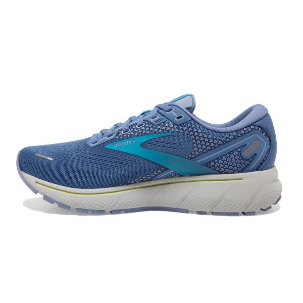 Brooks Blue/Ocean/Oyster Ghost 14 Womens Athletic Shoes 120356-456