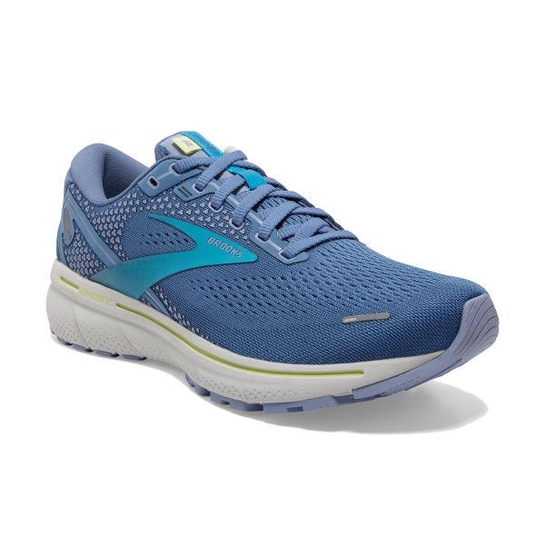 Brooks Blue/Ocean/Oyster Ghost 14 Womens Athletic Shoes 120356-456