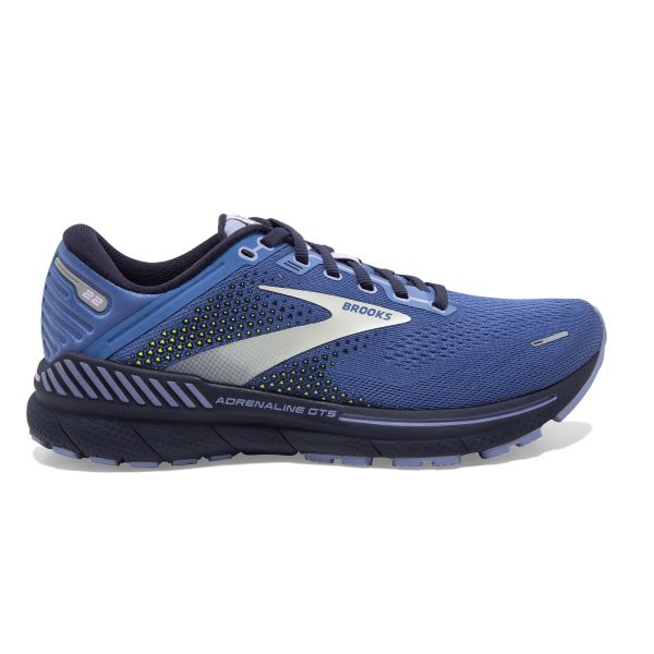 Brooks Blue/Purple/Nightlife Adrenaline GTS 22 Womens Running Shoes 120353-467