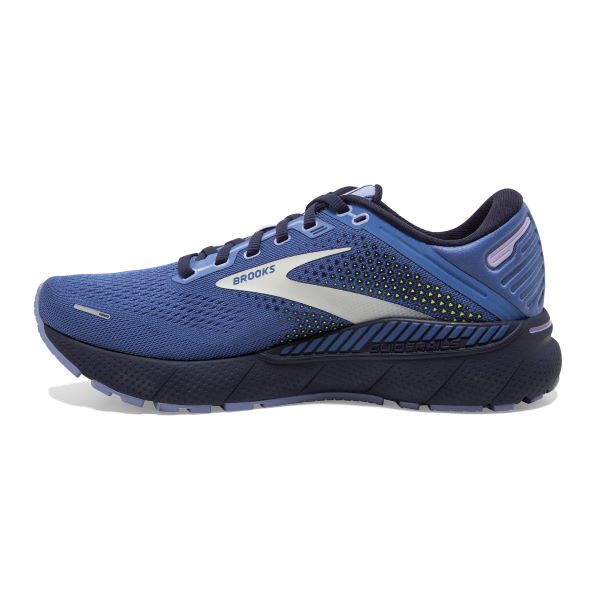 Brooks Blue/Purple/Nightlife Adrenaline GTS 22 Womens Running Shoes 120353-467