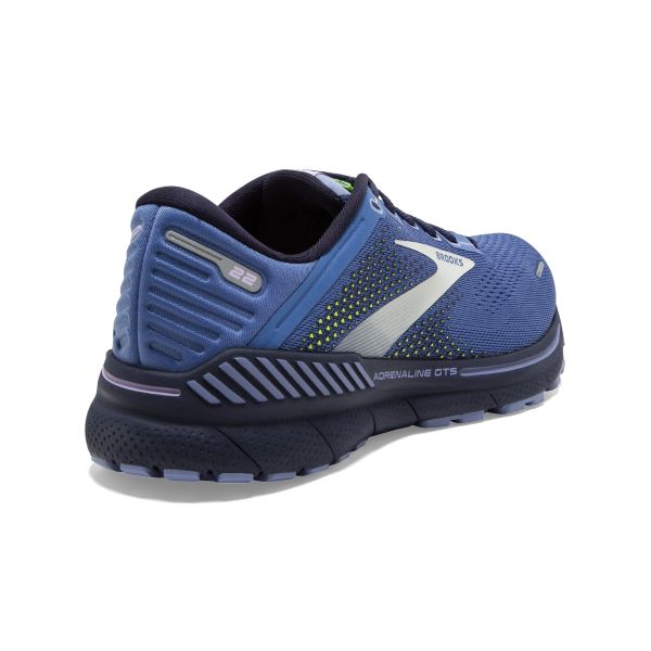 Brooks Blue/Purple/Nightlife Adrenaline GTS 22 Womens Running Shoes 120353-467