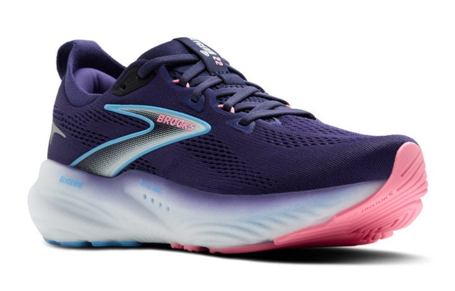 Brooks Blue Ribbon/Peacoat/Dianthus Glycerin 22 Women's Athletic Shoes 120434-429