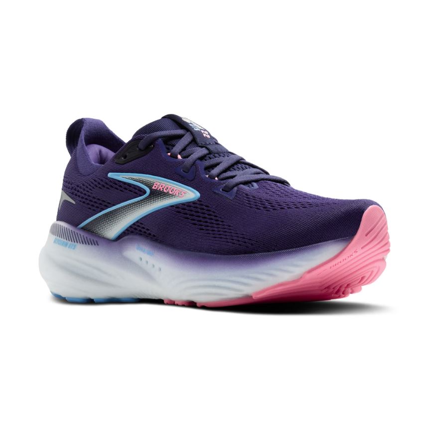 Brooks Blue Ribbon/Peacoat/Dianthus Glycerin GTS 22 Women's Road Running Shoes 120435-429