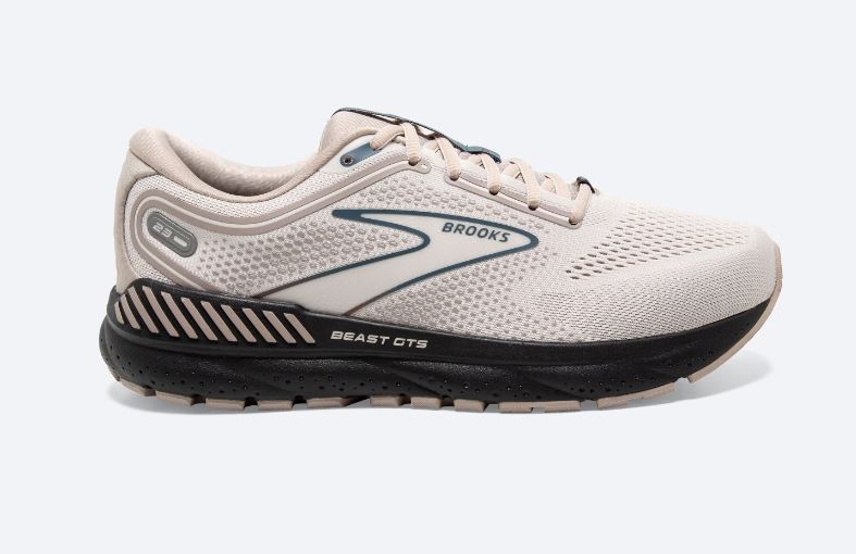 Brooks Chateau Grey/White Sand/Blue Beast GTS 23 Men's Road Running Shoes 110401-216