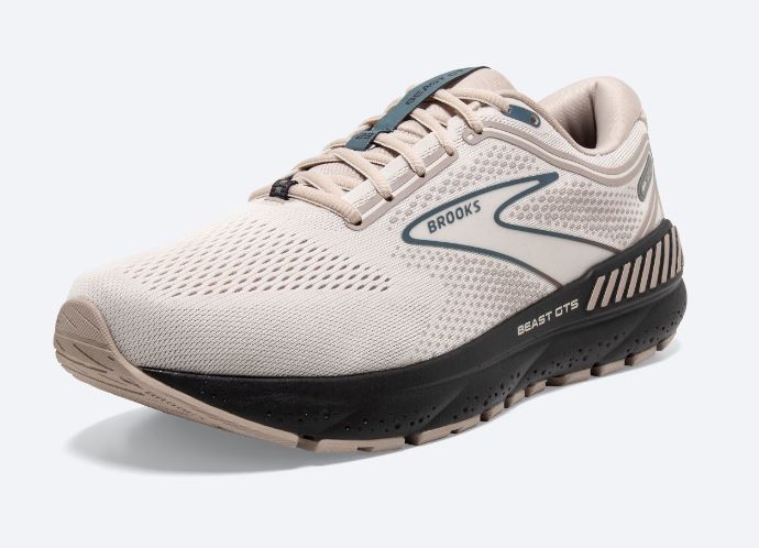 Brooks Chateau Grey/White Sand/Blue Beast GTS 23 Men's Road Running Shoes 110401-216