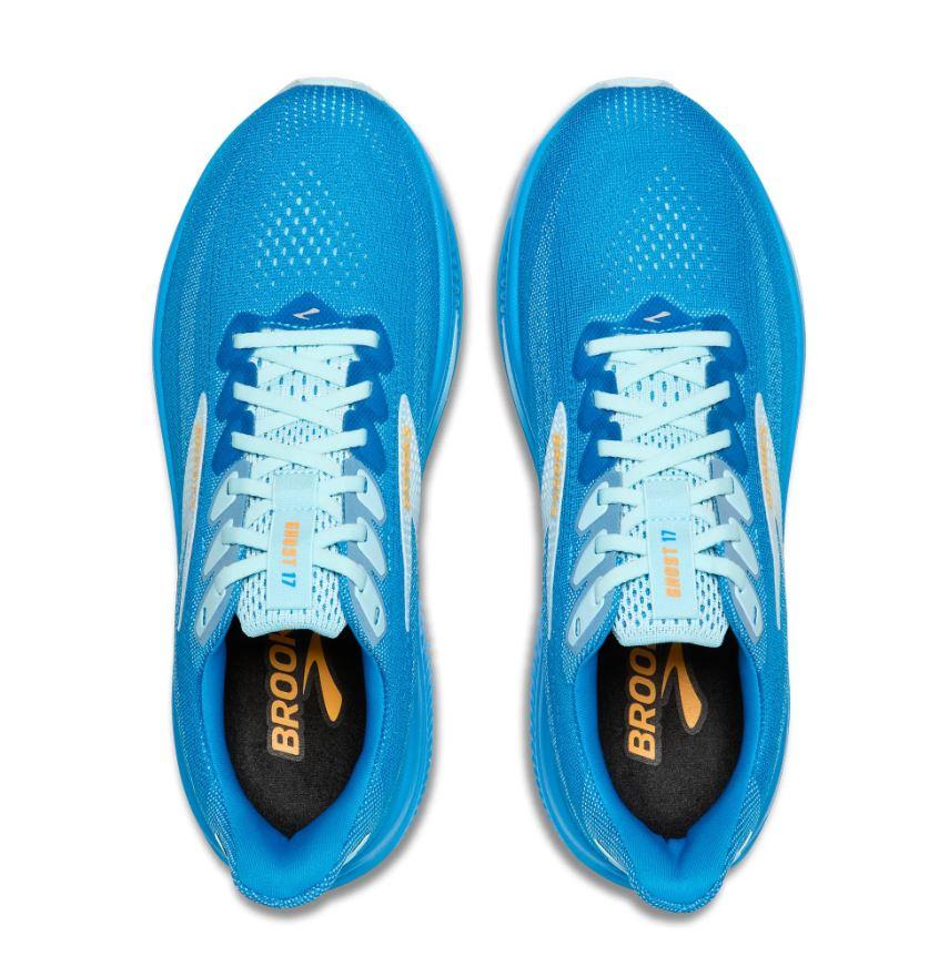 Brooks Cloissone/Blue/Orange Ghost 17 Men's Road Running Shoes 110442-432