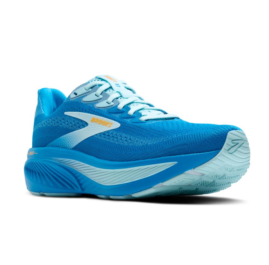 Brooks Cloissone/Blue/Orange Ghost 17 Men's Road Running Shoes 110442-432