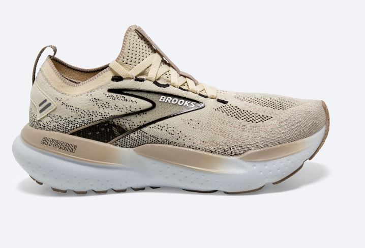 Brooks Coconut/Chateau Grey/Black Glycerin StealthFit 21 Women's Running Shoes 120410-108