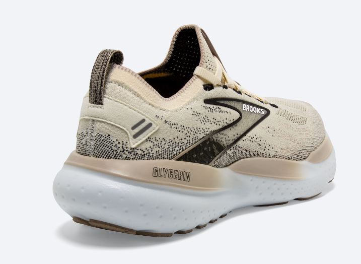 Brooks Coconut/Chateau Grey/Black Glycerin StealthFit 21 Women's Running Shoes 120410-108