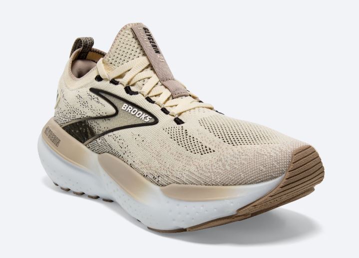 Brooks Coconut/Chateau Grey/Black Glycerin StealthFit 21 Women's Running Shoes 120410-108