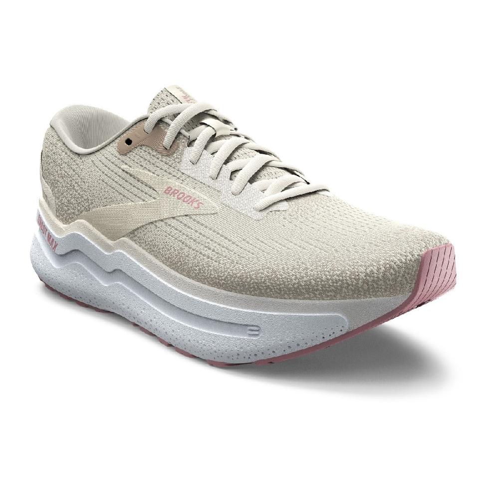 Brooks Coconut Milk/Gray/Zephyr Ghost Max 2 Women's Road Running Shoes 120420-190