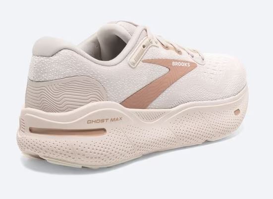 Brooks Crystal Gray/White/Tuscany Ghost Max Womens Running Shoes 120395