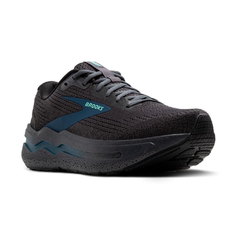Brooks Ebony/Cockatoo/Blue Sapphire Ghost Max 2 Men's Road Running Shoes 110431-081