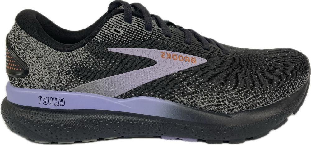 Brooks Ebony/Lavender/Copper Ghost 16 Women's Running Shoes 120407-093