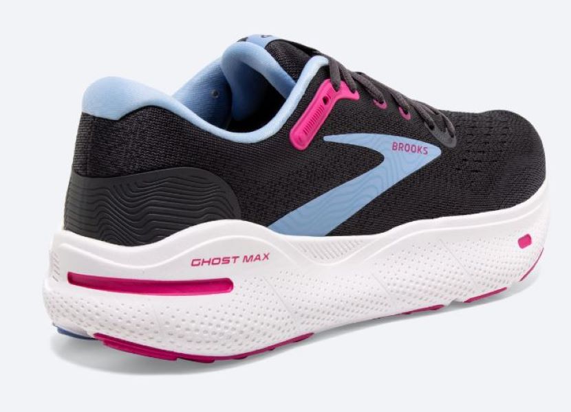 Brooks Ebony/Open Air/Lilac Rose Ghost Max Women's Running Shoes 120395-082