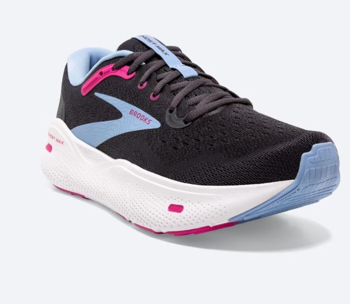 Brooks Ebony/Open Air/Lilac Rose Ghost Max Women's Running Shoes 120395-082