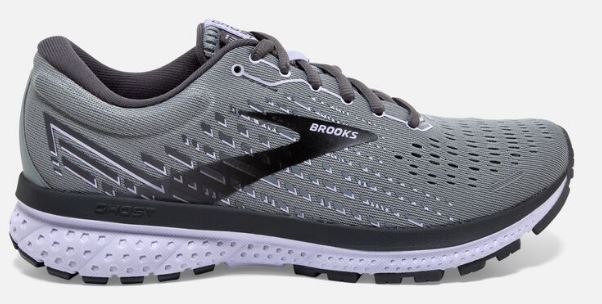 Brooks Ghost 13 Grey/Purple Women's Running Shoes 120338-084