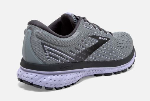 Brooks Ghost 13 Grey/Purple Women's Running Shoes 120338-084