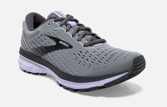Brooks Ghost 13 Grey/Purple Women's Running Shoes 120338-084