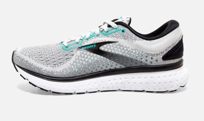 Brooks Glycerin 18 Grey/Black/Atlanti Womens Road Running Comfort Shoes 120317-085