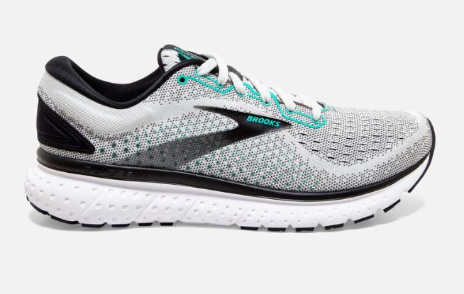 Brooks Glycerin 18 Grey/Black/Atlanti Womens Road Running Comfort Shoes 120317-085