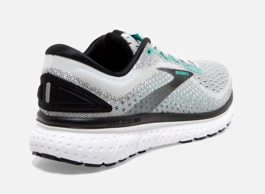 Brooks Glycerin 18 Grey/Black/Atlanti Womens Road Running Comfort Shoes 120317-085
