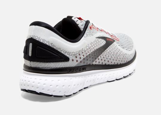 Brooks Glycerin 18 Grey/Black/Red Mens Road Running Shoes 110329-094