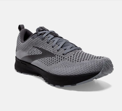 Brooks Grey And Blackened Pearl Revel 4 Mens Running Shoes 110347-096