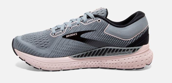 Brooks Grey/Black/Violet Transcend 7 Womens Road Running Comfort Shoes 120319-074