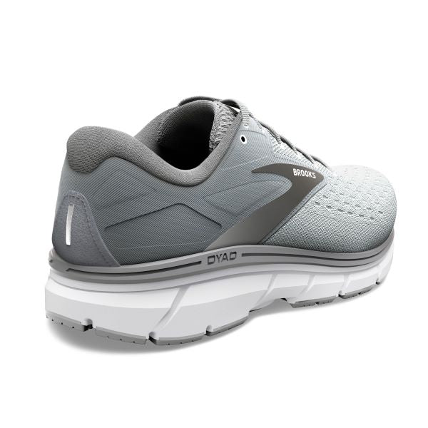 Brooks Grey/Black/White Dyad 11 Men's Running Shoes 110323-084