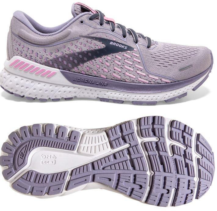 Brooks Iris/Lilac Adrenaline GTS 21 Womens Road Running Shoes 120329-675