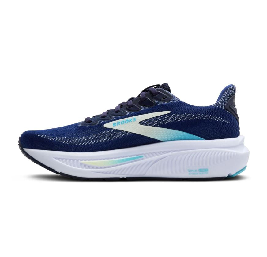 Brooks Navy/Green/Turquoise Ghost 17 Women's Running Shoes 120431-458