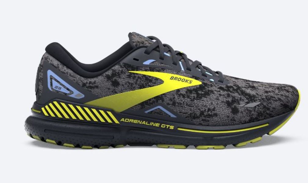 Brooks Nine Iron/Folkstone/Sulphur Adrenaline GTS 23 Men's Road Running Shoes 110391-404