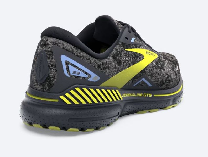 Brooks Nine Iron/Folkstone/Sulphur Adrenaline GTS 23 Men's Road Running Shoes 110391-404